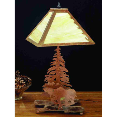 Rustic Lodge Table Lamp