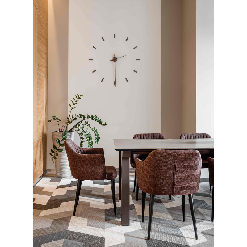 Tacon Metal Analog Wall Clock