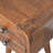 Solid Wood Extra Mini Curved Chestnut Nightstand