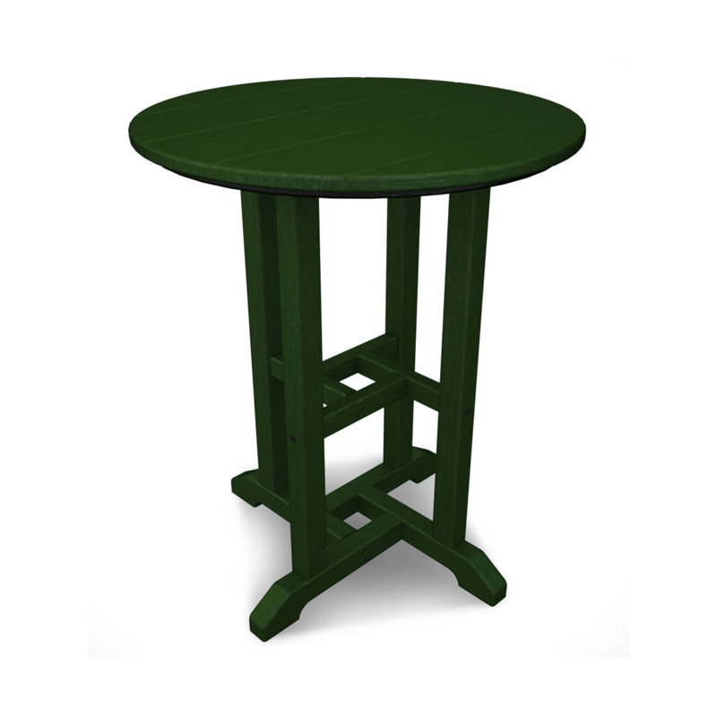 Table bistro POLYWOOD, Vert
