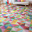 Tapis lavable multicolore à carreaux Well Woven-97205365