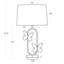 Lampe de table ovale Monarch