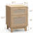 Kunkle 15.7'' W Particle Board / Chipboard Nightstand-1174133650