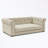 Pet sofa with button tufted back-90299608