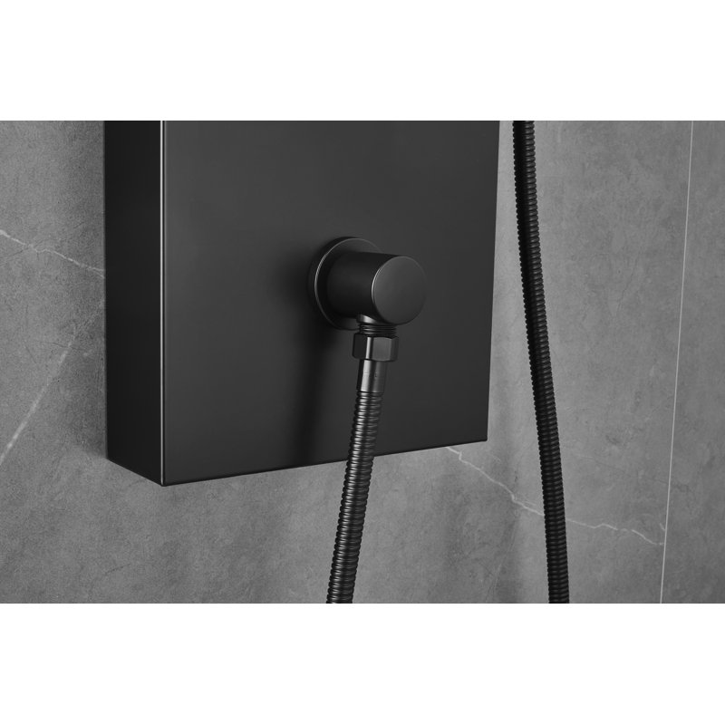 65" Shower Panel with Fixed Shower Head