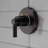 Kingston Brass NuvoFusion Single-Handle Wall Mount Three-Way Diverter Valve with Trim Kit-51285896