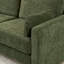 Petit canapé causeuse moderne en chenille de style Mid-Century avec coussins de dossier 58,66 po Nataleigh-1959370925