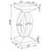 Hensel 3-Piece Mirrored Coffee And End Table Set Silver