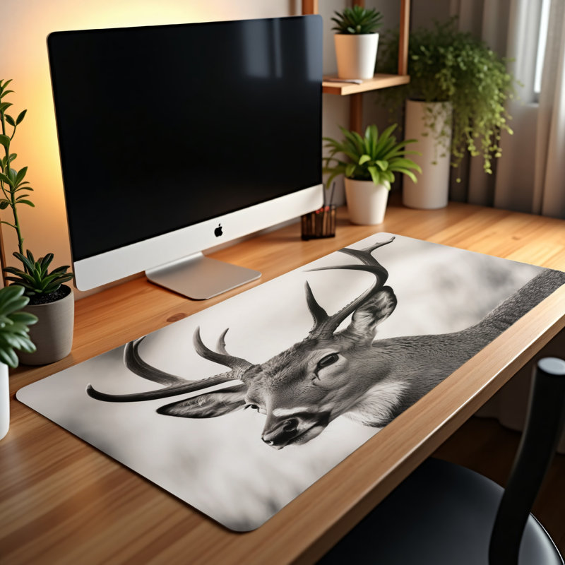 Polyester Desk Pad, 14.4x12.1