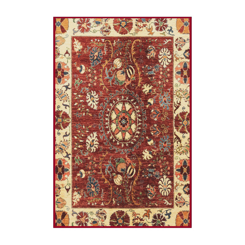 Tapis abstrait moderne 3377, Tapis de couloir 2 pi x 5 pi