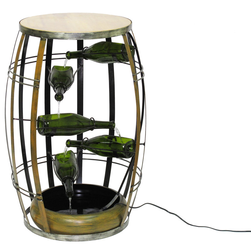 Metal Weather Resistant Cascade Fountain