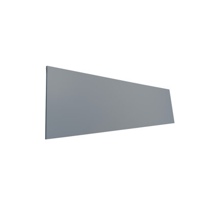Radiance Matte Gray Slab Style Wall Kitchen Cabinet End Panel (12 in W x 0.75 in D x 36 in H)