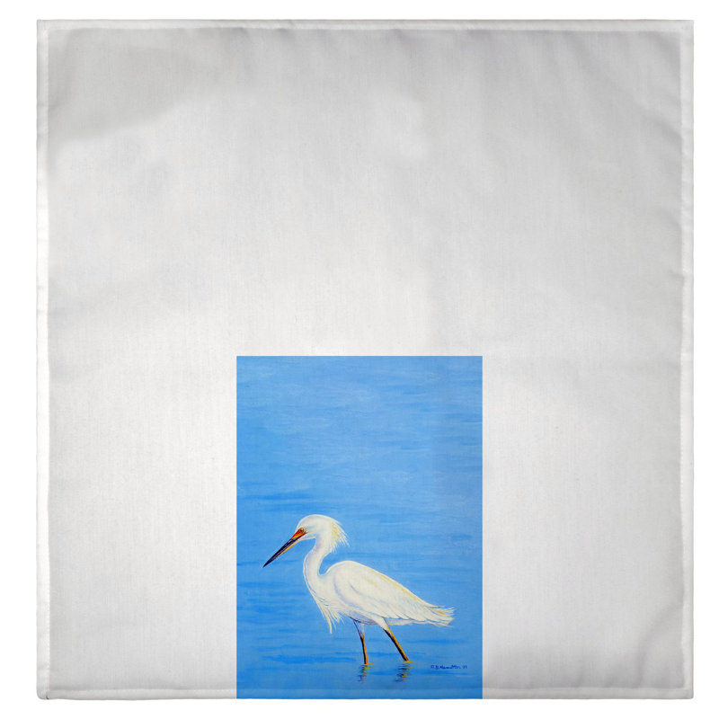 Serviette à main snowy aigrette Schechter