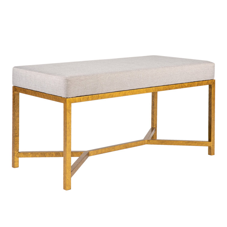 Web Upholstered Dining Bench