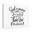 God's Power - Wrapped Canvas Print-573821175
