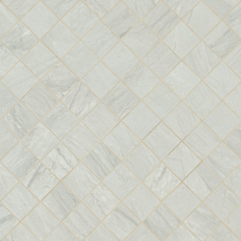 Marnix 12 in. x 12 in. Matte Porcelain Mosaic Floor and Wall Tile, Gravelle