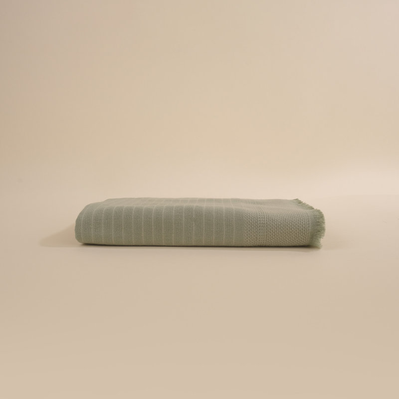 Débarbouillette 100% coton Caiman, Vert