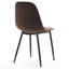 Chaise rembourrée en similicuir Kavi -1429368980