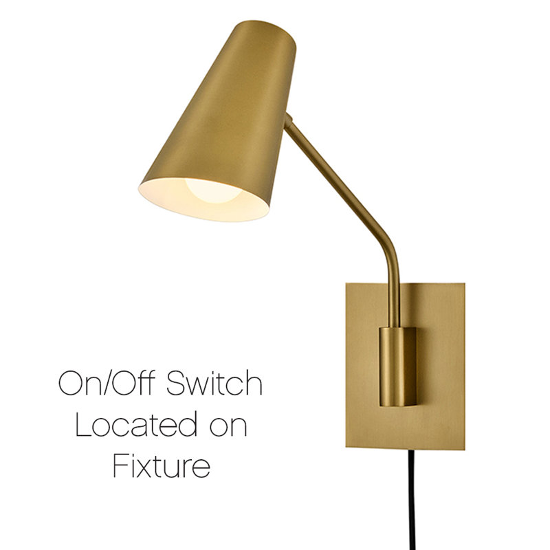 Hinkley Bray Sconce, Lacquered Brass