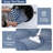 Saminah Washable Abstract Machine Woven Polyester Area Rug in Blue-1845848696