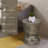 Flaviano 17''H Round Drum End Table