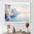 White Picture Framed