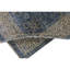 Hand Knotted Wool Area Rug in Silver And Beige