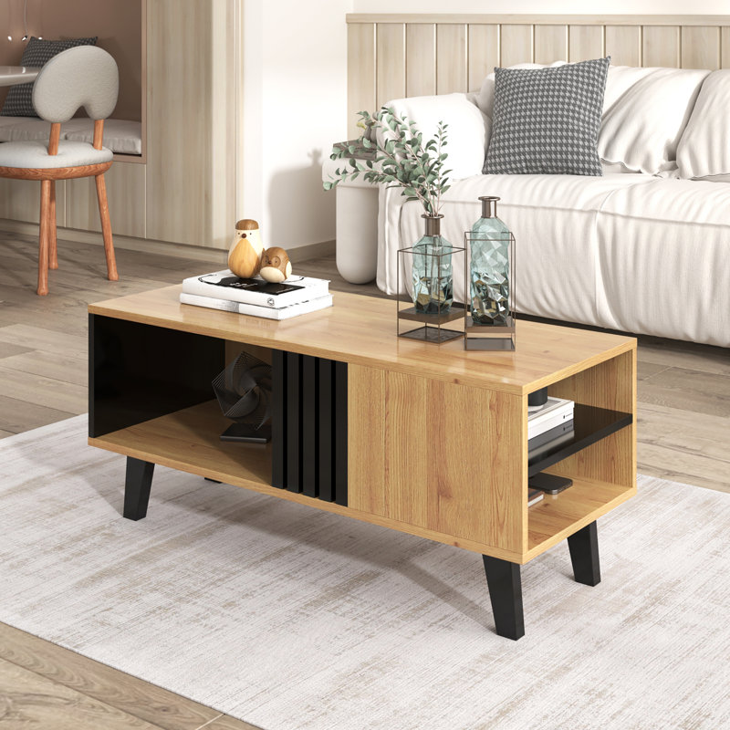 Four Leg Coffee Table with Storage