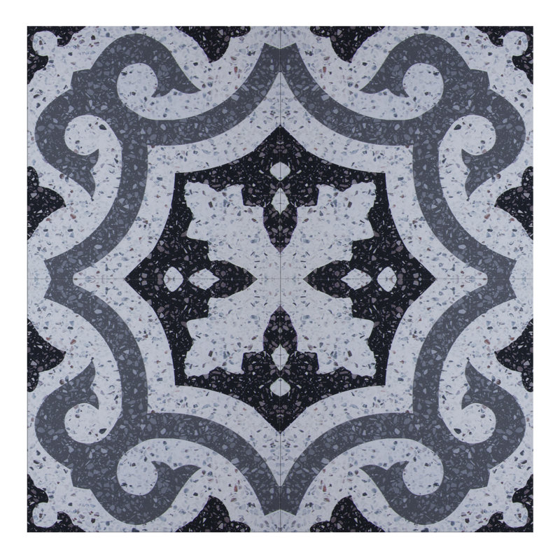 8'' W x 8'' L Engineered Stone Peel and Stick Field Tile