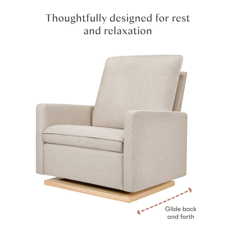 Cali Pillowback Chair and a Half Glider, Performance Beach