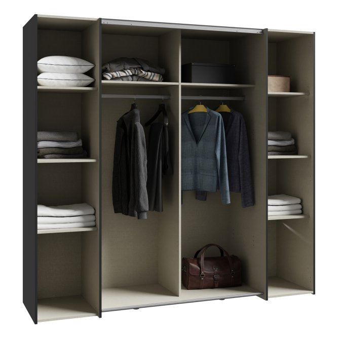Schermbeck 4 Door Wardrobe