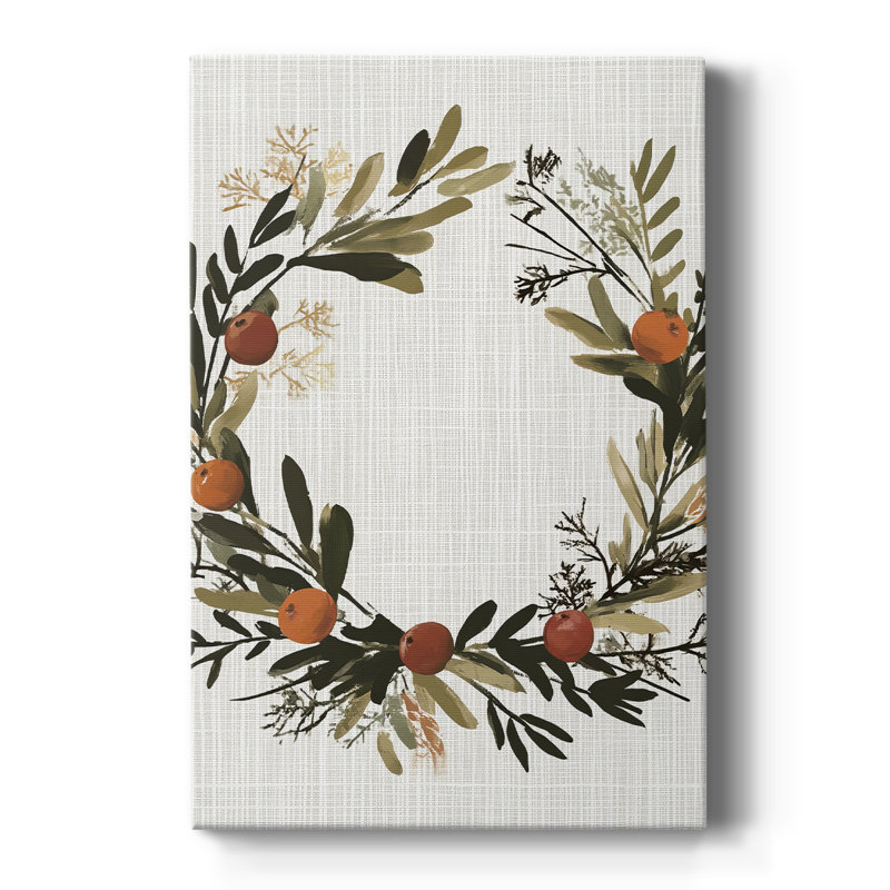 Art des Fêtes de Noël - Toile tendue avec châssis CMXI, H 27 po x l 18 po