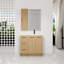 Meuble-lavabo moderne 36 po avec armoire de rangement et tiroirs Arden