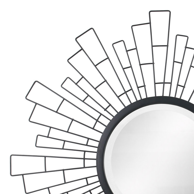 Andelain Metal Flat Wall Mirror