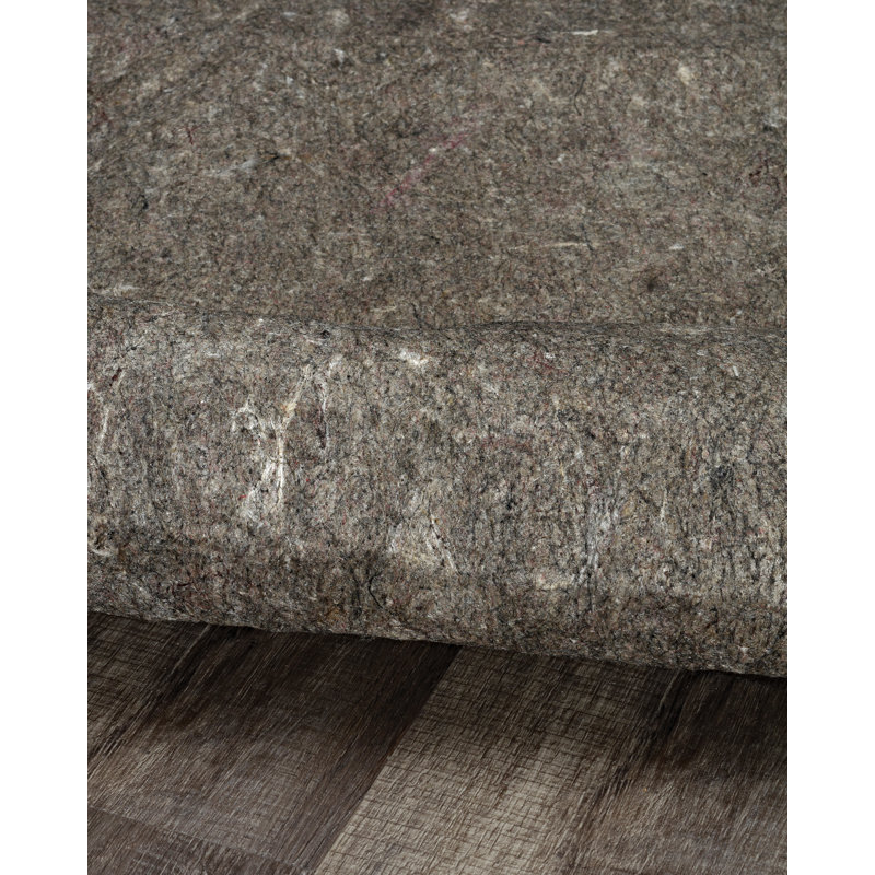 Bashuk Dual Surface 0.4'' Thick Rug Pad, Runner 2' X 12'