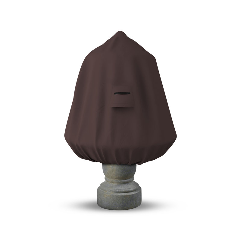 No Power Source Required / Manual Cover, 132.1cm H x 101.6cm W x 2.5cm D, Brown