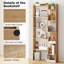 163cm H x 69cm W Etagere Bookcase-2086459362