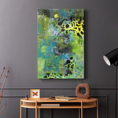 Alphabet Soup Abstract -Gallery Wrapped Cavas