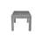 60" Wide Rectangular Patio Dining Table With Rattan Legs-1647967632