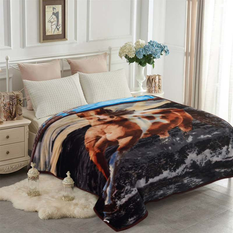 SEP1119 Plain Weave / Muslin Throw Blanket, Queen