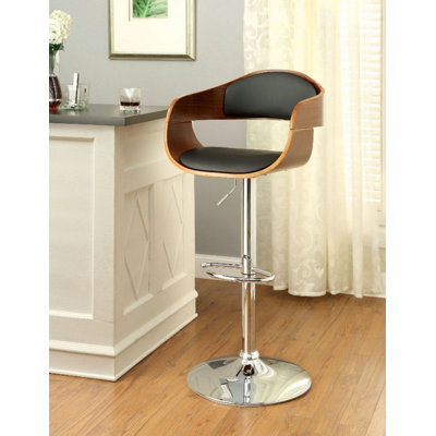 Tabouret de bar pivotant à hauteur ajustable Garvin