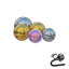 En stock! Ensembles de boules miroirs de différentes tailles, boules flottantes durables dans une variété de couleurs, parfaites pour les soirées disco
