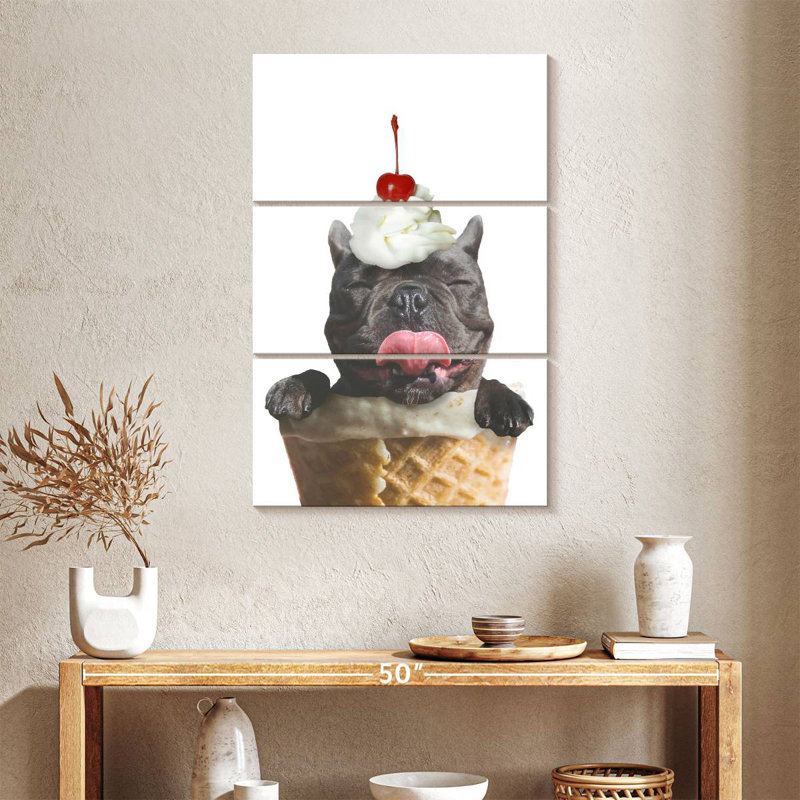 Ice Cream Dog, H 38 po x l 24 po