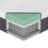 Gann 12" Modern & Contemporary Full Green Tea Gel-Infused Memory Foam Hybrid Mattress with Charcoal Infused Base, Firm Comfort Level-654998941