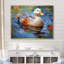 «Duck At The Pond I» - Art mural animal canard-903186343-903186360