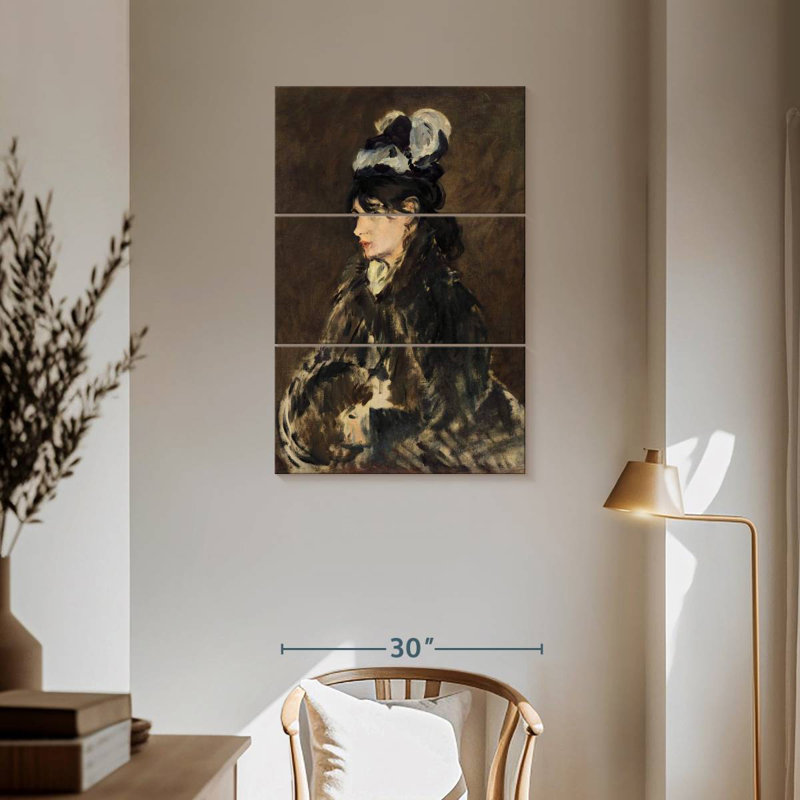 Leisha Berthe Morisot 1869-1873, H 57 po x l 36 po