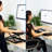 Mount-It! Height Adjustable Standing Keyboard Tray for Desktop, Sit Stand Key Board & Mouse Platform