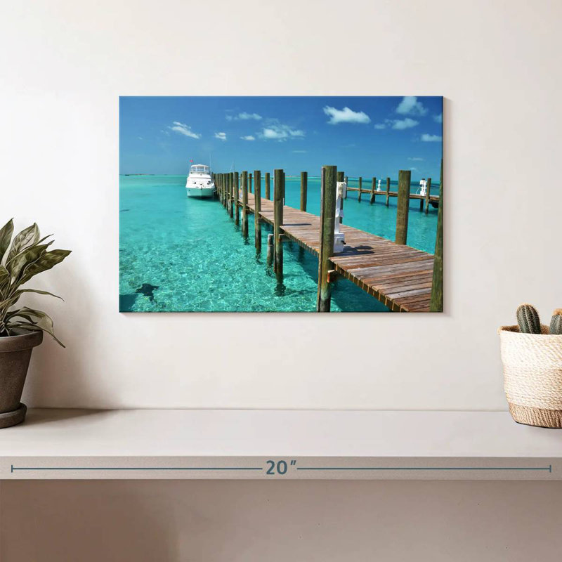 Staniel cay yacht dock Aletra, H 8 po x l 12 po