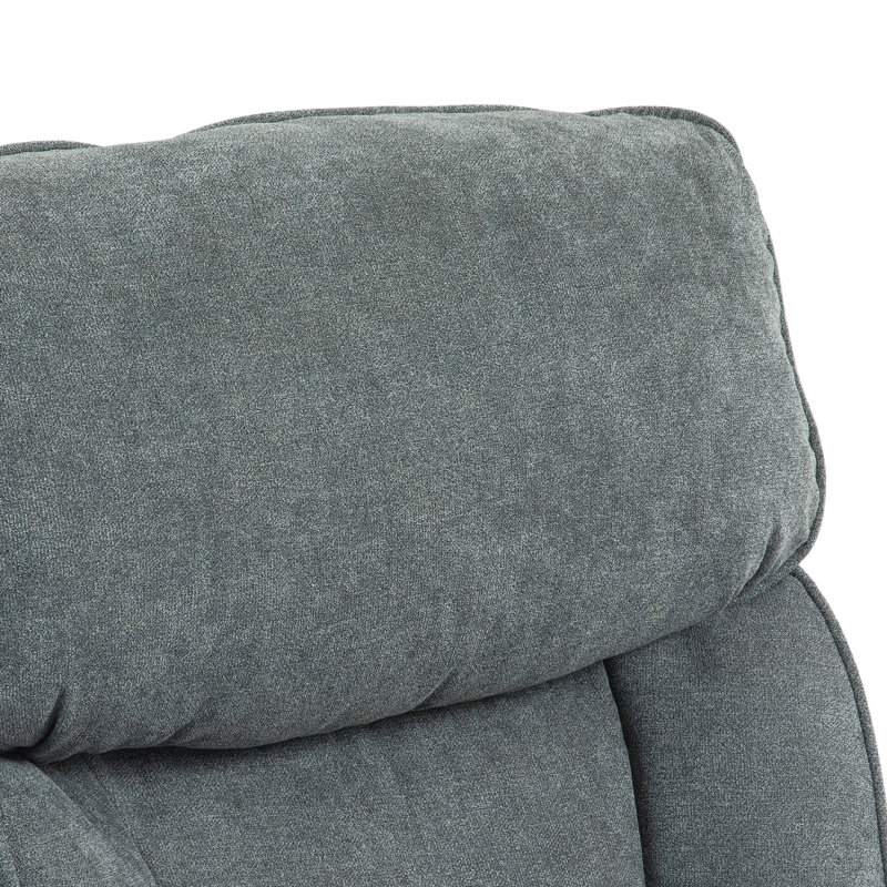 Chaise de bureau grande taille, pouvant supporter jusqu'à 204 kg (450 lb). Chaise de bureau robuste à dossier haut avec roulettes pivotantes, grise.