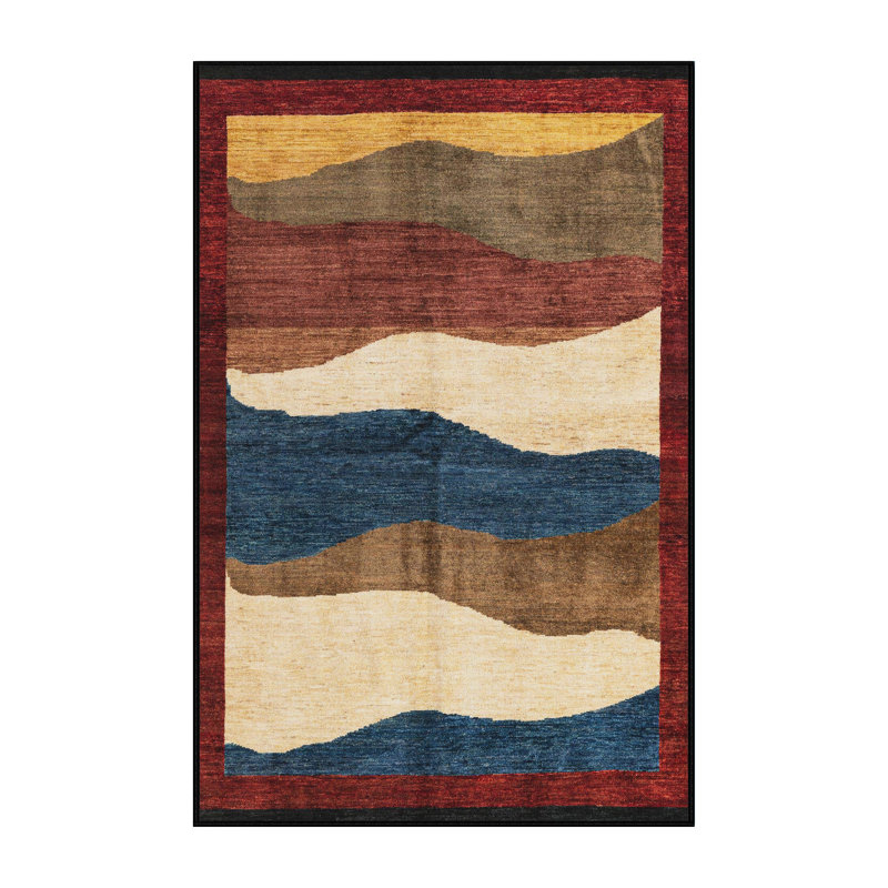 Abstract Indoor Rug, Rectangle 2' x 3'